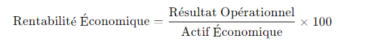 La Rentabilité Économique Définition Calcul et Analyse