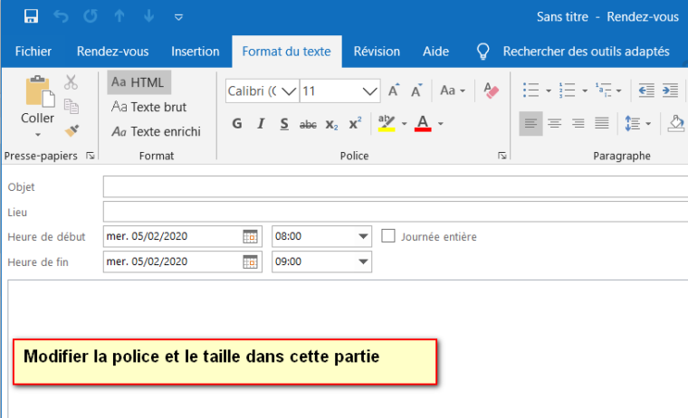 comment changer la taille des monstres avec des... Outlook Agrandir Police Message – EBJS