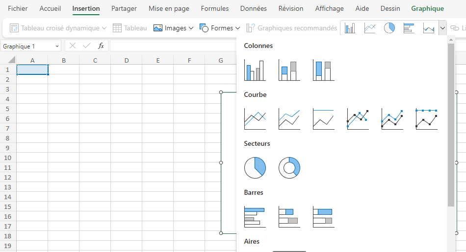 rapport de vente sur Excel 