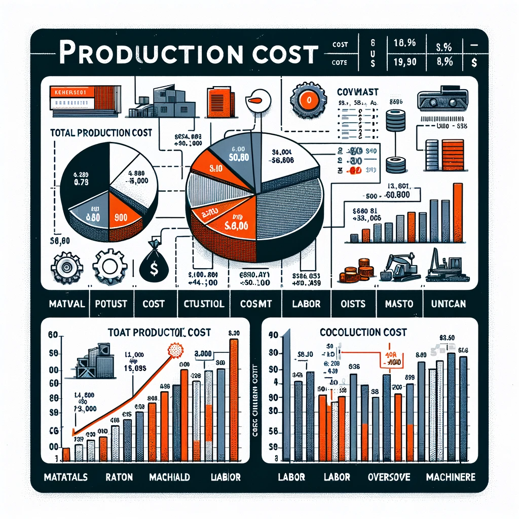 Tableau et calcul du Coût de Production