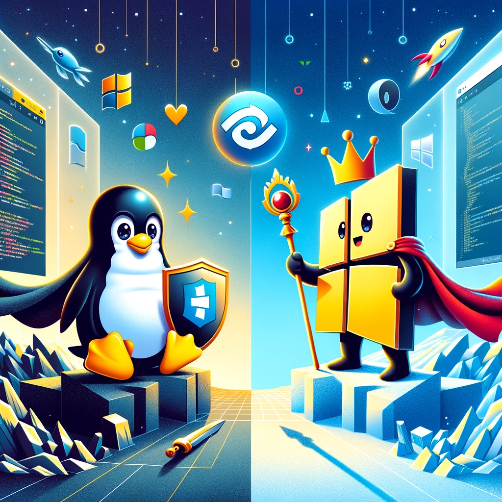 Linux et windwos
