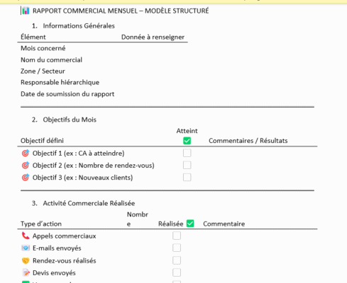 Télécharger un Pack Modèles de Rapport d’Activité ⬇️