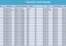 Interactive Contact Manager