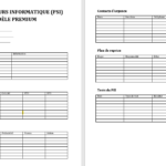 Plan de Secours Informatique Word