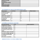 Fiche de sécurité sur le chantier BTP : Modèle Word image