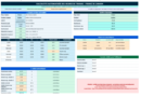 Tableau pour calculer les heures de travail : Modèle Excel