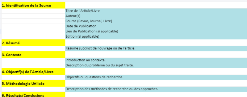 Fiche De Lecture Fiche de lecture