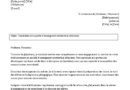 Lettre de Motivation pour un Poste d'Enseignant Contractuel Débutant