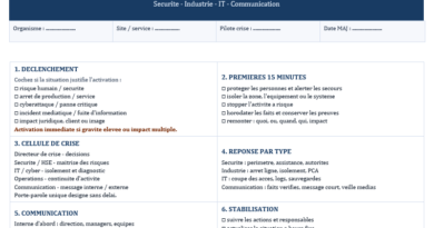 Fiche Réflexe: Modèle téléchargeable