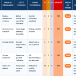 Tableau amdec processus