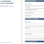 Manuel de Procédures Administratives et Financières