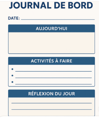 journal de bord