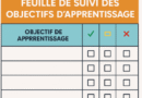 Suivi des objectifs de formation et progrès d’apprentissage : Modèle Excel Automatisé + Feuille à Imprimer
