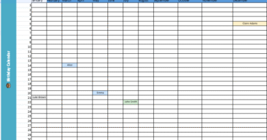 perpetual birthday calendar