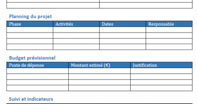 Plan de Management de Projet