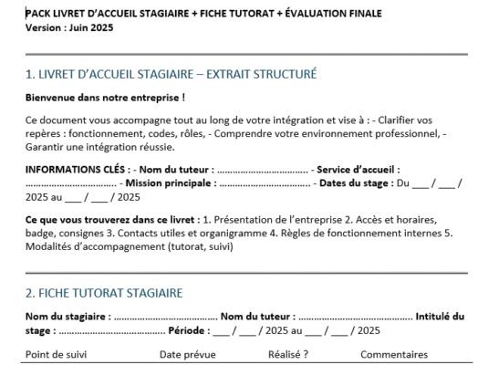 Modele Livret D'accueil Assmat à Télécharger Pdf