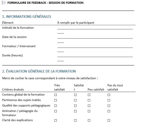 Le Feedback Formation : levier d’amélioration continue et d'engagement apprenant