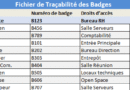 Fichier Excel de traçabilité des badges et des droits d’accès ( Version Imprimable et Automatisé )