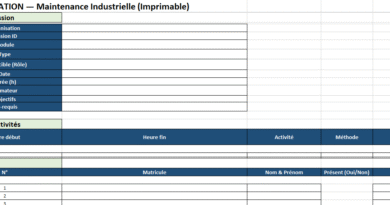 Matrice de formation en maintenance industrielle : le guide opérationnel (clair, mesurable, actionnable)