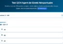 Devenir Agent de Sûreté Aéroportuaire Exemple de Test QCM
