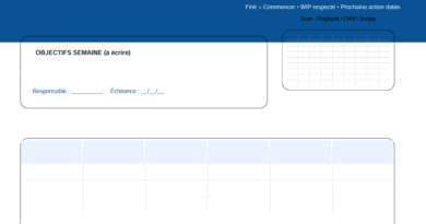 Action commerciale en pratique : Fiche utiles - de communication avec les commerciaux
