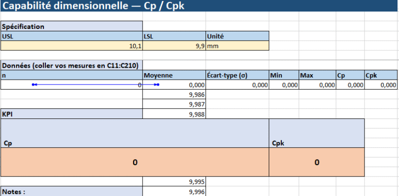 Calculateur multi-outils pour le contrôle dimensionnel des pièces mécaniques