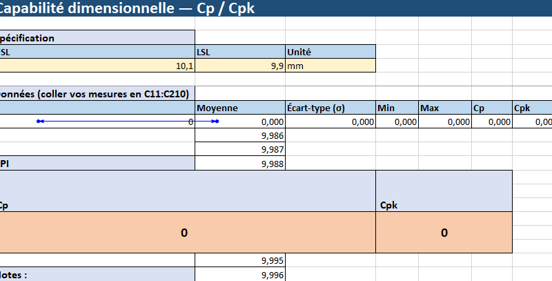 Calculateur multi-outils pour le contrôle dimensionnel des pièces mécaniques