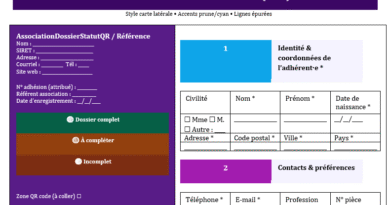 Fiche d’adhésion : modèles Word - du formulaire à l’expérience membre