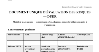 DUER « style officiel » : écrire pour prouver, décider et prévenir