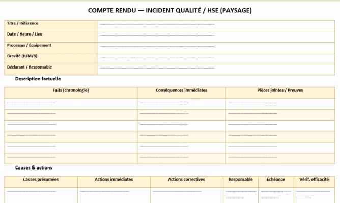 Compte rendu professionnel : Modèles Word Gratuits + Rédaction