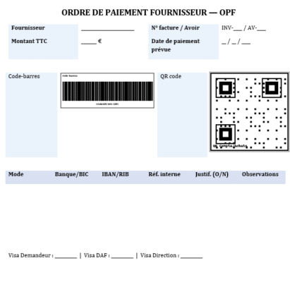 Pack : 8 modèles Word Comptabilité/Achats pour formaliser le cycle P2P sur papier