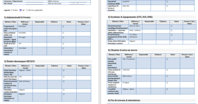 Check-list RE2020 — pièces & études minimales : le guide opérationnel (avec vrai jargon métier)
