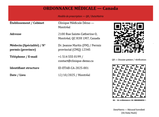 Ordonnances & comptes-rendus médicaux à Télécharger : en France, Suisse et Canada