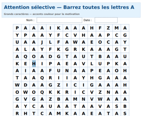 Exercices cognitifs imprimables en couleur pour EHPAD : usages, conception et bonnes pratiques