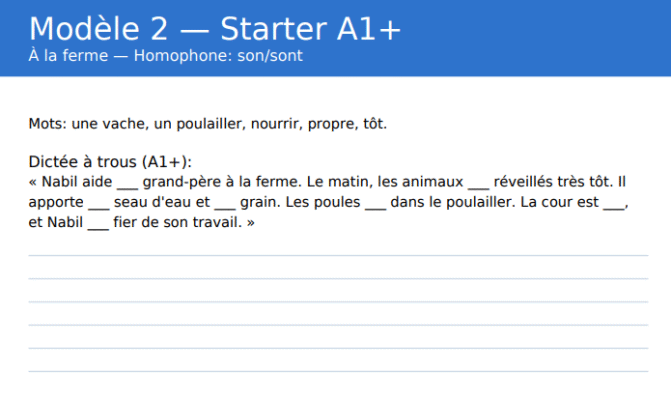 Dictées : astuces concrètes pour apprendre à mieux écrire + Fiche à imprimer