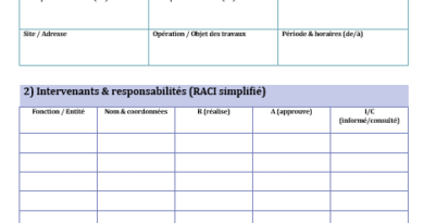Plan de prévention (coactivité & entreprises extérieures) : guide complet d’utilisation et de mise en œuvre