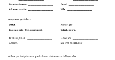 Attestations de déplacement prêtes à imprimer — l’outil simple qui clarifie une situation complexe