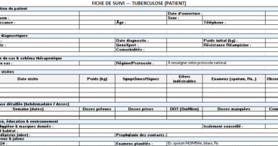 Fiche de suivi des tuberculeux à Imprimer : un carnet de bord qui sécurise le soin
