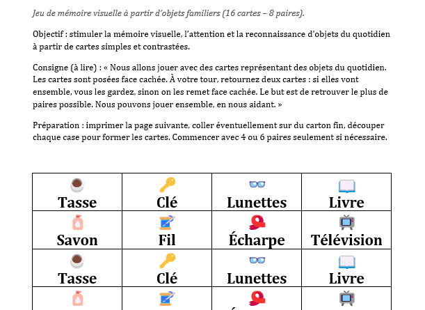 Jeux de mémoire pour personnes âgées gratuits : quand le jeu devient un vrai soutien au quotidien