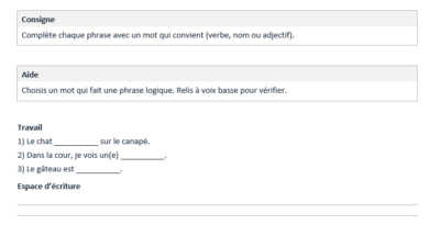 15 exercices de production d’écrits CE1 (avec consignes et corrigés) + Imprimables