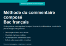 Méthode du commentaire composé au bac français avec 15 exemples de corpus et références