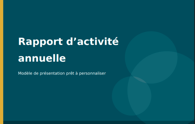 Méthodes de présentation d’un rapport d’activité annuelle : Exemple PDF