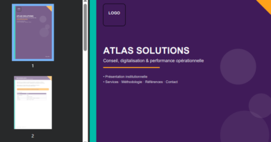 Présentation d’entreprise PDF : Exemple et méthode pour modifier un PDF