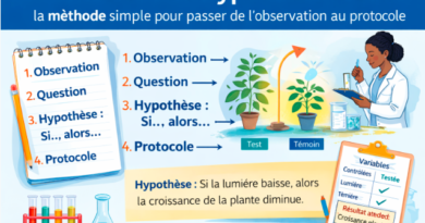 Formuler une hypothèse en SVT : la méthode simple pour passer de l’observation au protocole