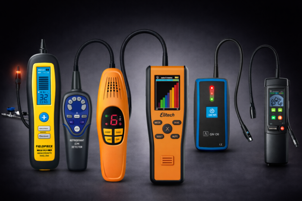 Comparateur des détecteurs de fuite fluide frigorigène
