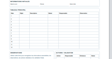 Créer une fiche de suivi en ligne : générateur personnalisable à imprimer