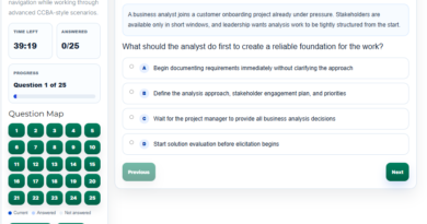 CCBA Questions Exam Simulator: From Study Notes to Real Decision-Making