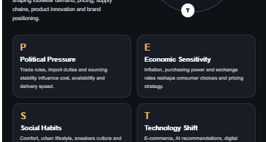PESTEL Analysis of the Shoe Industry
