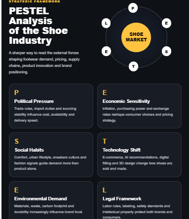 PESTEL Analysis of the Shoe Industry