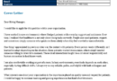 NHS Cover Letter Example in Word